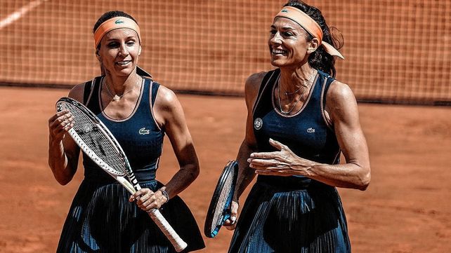 Esta vez fue derrota de Gabriela Sabatini y Gisela Dulko.