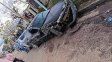 Concordia: conductor ebrio destrozó varios autos e hirió a dos personas con una máquina vial
