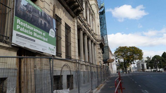La Municipalidad de Paraná continúa recuperando el patrimonio histórico de la ciudad.
