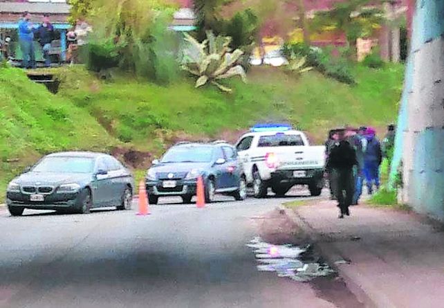 encerrado. La víctima fue emboscada en el Bajo Nogués ayer a las 17.