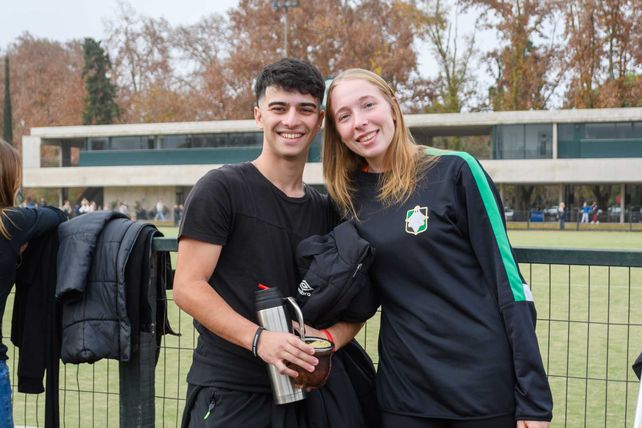 Lucas Troccoli y Guillermina Bacchiarri.