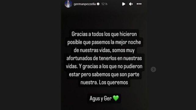Lionel Messi y Germán Pezzella, de fiesta en la previa de la Navidad