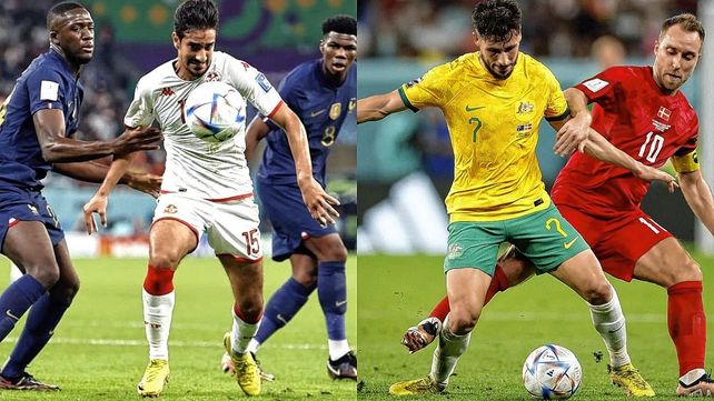 Francia y Australia a octavos de final por el Grupo C de Qatar 2022