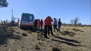 El rescate de los estudiantes rosarinos en el Cerro Champaquí, con base en Atos Pampa. (Foto: La Voz del Interior)