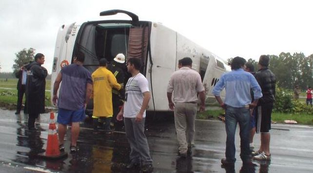 El accidente fue poco antes de las 10 a la altura del kilómetro 157