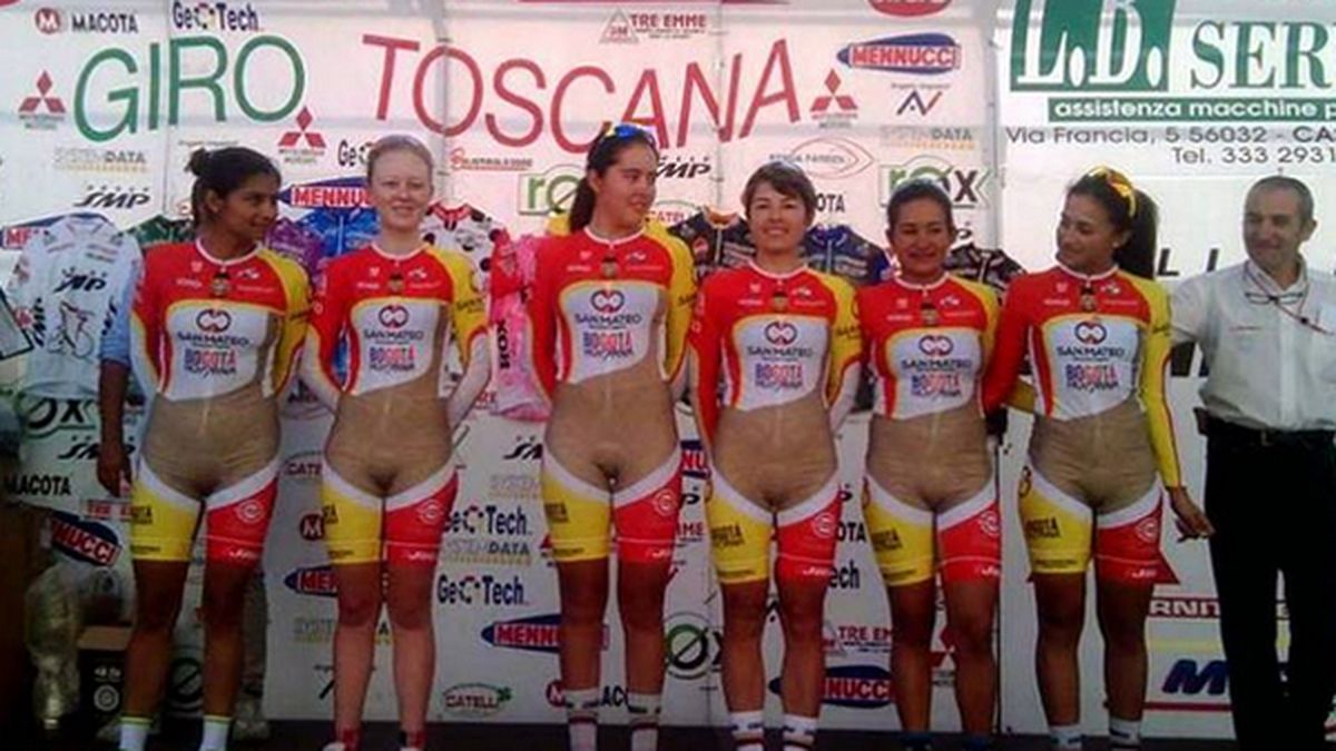 El atrevido uniforme de las ciclistas colombianas encendió la polémica