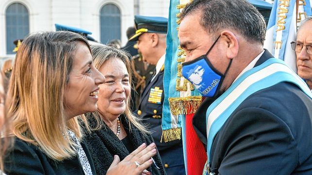Malvinas 40 años: desfile de veteranos en Paraná