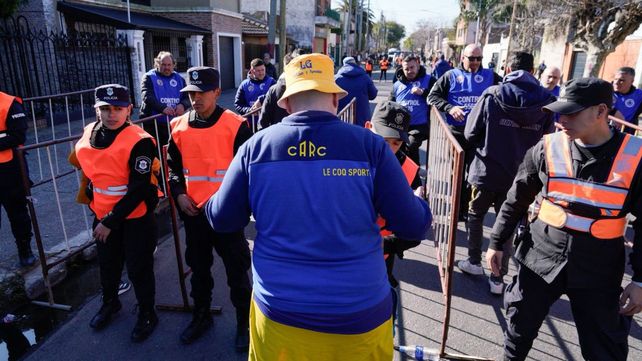 Los hinchas de Central
