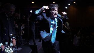 El candidato Javier Milei