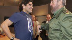 Diego y Fidel se conocieron en 1987 en una visita oficial y se vieron por última vez en 2013. Diego y Fidel se conocieron en 1987 en una visita oficial y se vieron por última vez en 2013.