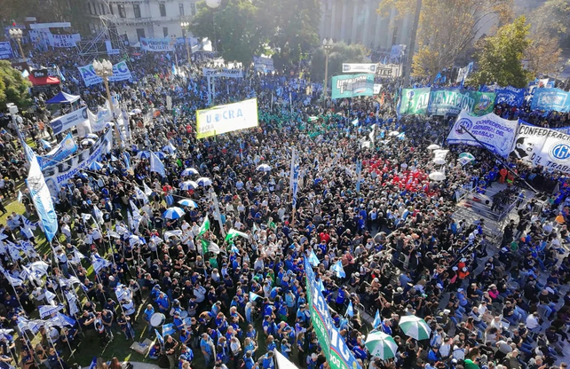 &nbsp;La CGT retoma el miércoles próximo un cronograma de movilizaciones de protesta contra el gobierno nacional.