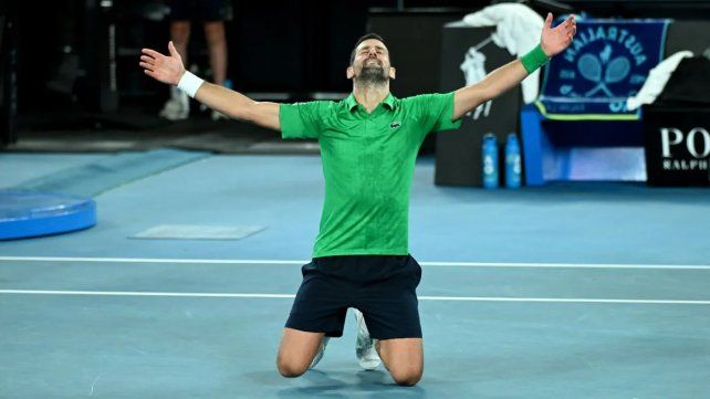 Djokovic hizo lo imposible ante Sinner y se metió en la final de Australia