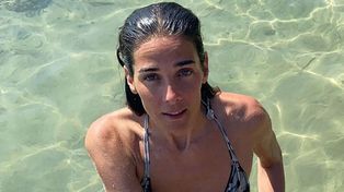 Descanso. Juanita Viale está realizando la cuarentena junto a su hija Ámbar en un crucero de lujo.&nbsp;
