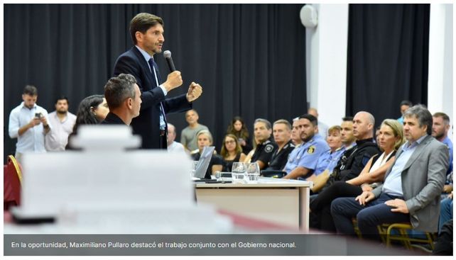 Pullaro: Mientras yo sea gobernador nunca más los delincuentes se van a sentir los dueños de la calle