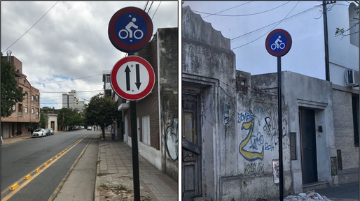 Ciclovía de calle Ituzaingó: ¿marcha atrás con la doble mano?