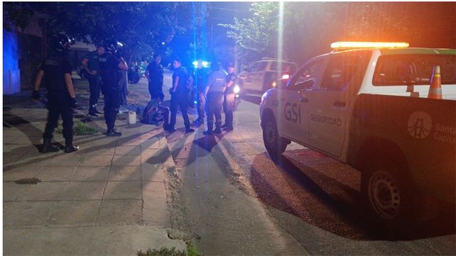 Efectivos de la GSI municipal junto al binomio policial frustraron un robo en barrio Roma