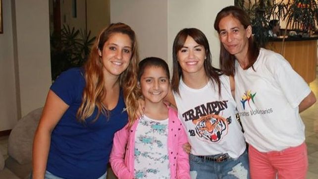 Altruista. Lali Espósito es la madrina de la Fundación.&nbsp;