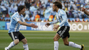 Messi y Heinze jugaron en la selección y tienen una buena relación. ¿Será posible una reunión entre ambos?