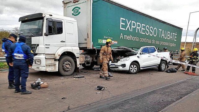 Buscan establecer los motivos del accidente fatal en el departamento Concordia.&nbsp;