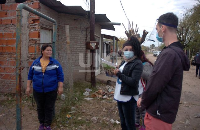 Plan DetectAR: hicieron testeos en tres barrios de la ciudad