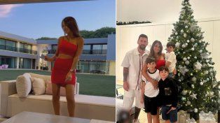 Antonela Roccuzzo bailó para el capitán: La Navidad de los Messi en Rosario 