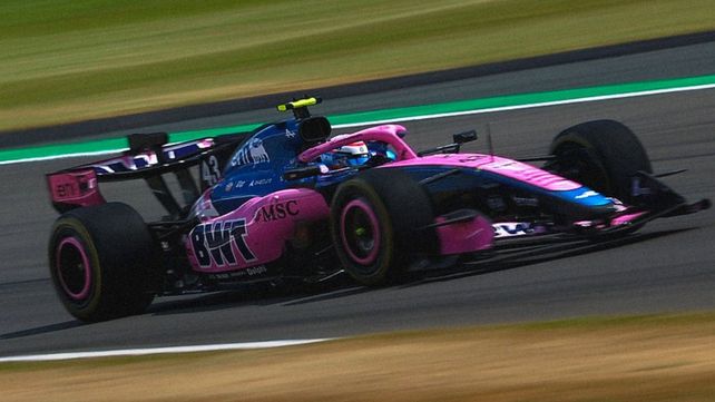 El argentino Franco Colapinto en el asfalto de Spa Francorchamps