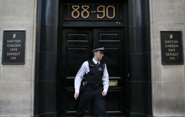 El depósito de cajas de seguridad está ubicado en el distrito joyero de Hatton Garden.