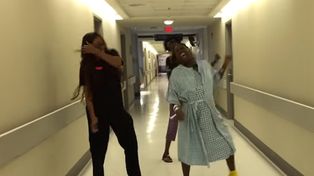 Una mujer baila en el hospital y a todo ritmo un rap de moda para ayudar a dar luz a su bebé
