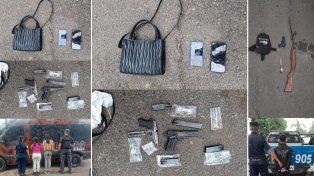 Dos menores de edad con armas fueron identificados y otras personas mayores detenidas en operatico de desarticulación de fiesta clandestina en Paraná