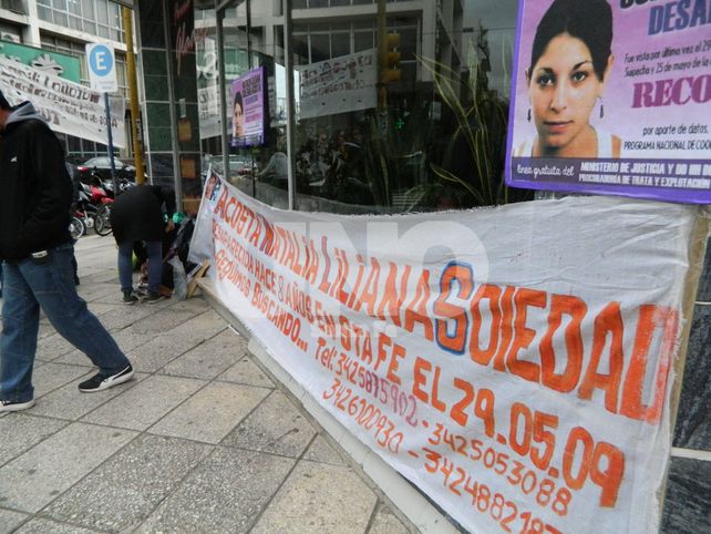 Desaparecida. La joven de 21 años es buscada desde 2009