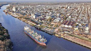 El puerto de Concepción sostiene un ritmo intenso de exportaciones.