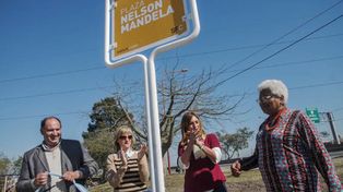 La Ciudad tiene una nueva plaza y lleva por nombre Nelson Mandela