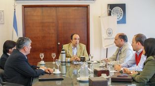 El intendente José Corral recibió a las nuevas autoridades locales del Pami