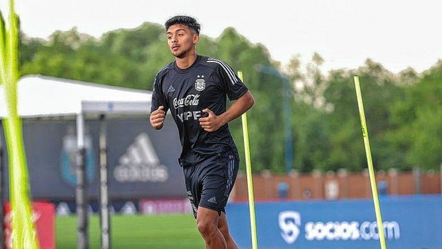 Cristian Medina fue desafectado de la Sub 23.