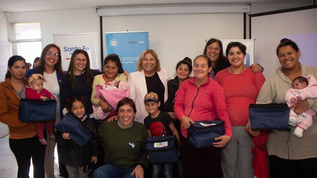 Distribuirán 1.700 kits de lactancia en centros de salud santafesinos