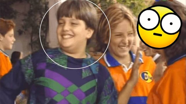 ¡Qué galanazo! Mirá cómo luce el actor de Cebollitas después de 19 años