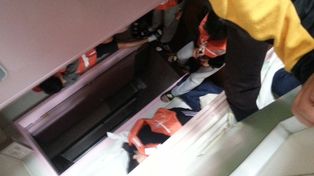 Revelan videos de los momentos previos al hundimiento del ferry en Corea del Sur
