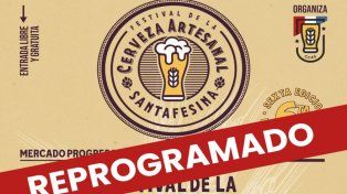 Se reprogramó el sexto festival de la cerveza artesanal en Santa Fe