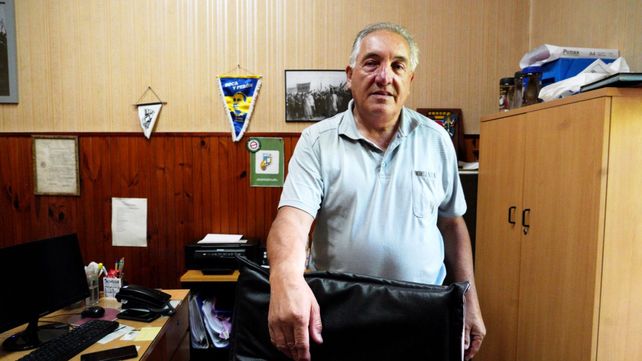 Miguel Vivas, líder de la nueva CGT Rosario.