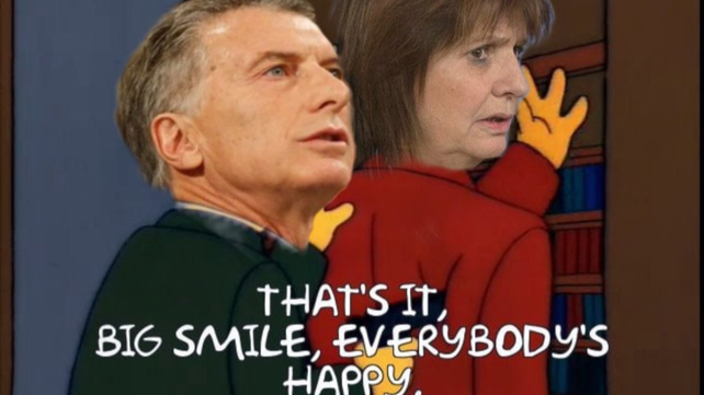 Nos perdonamos mutuamente: lluvia de memes tras el acuerdo Bullrich-Milei