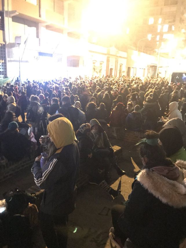Paraná se sumó a la Vigilia Federal por el aborto legal