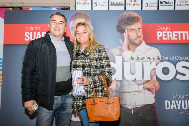 Leandro García y Alejandra Amorosino