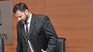 El juez suspendido Rodolfo Mingarini