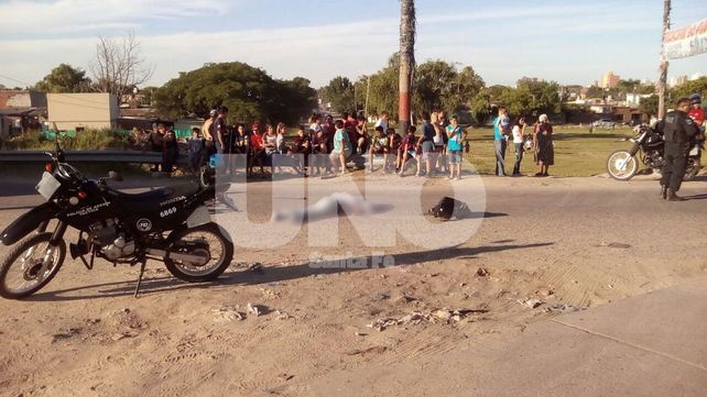Un ciclista murió al ser embestido por un camión en Circunvalación