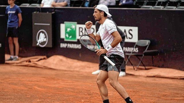 El argentino Cachín pasó a los cuartos de final del Challenger de tenis italiano de Perugia.