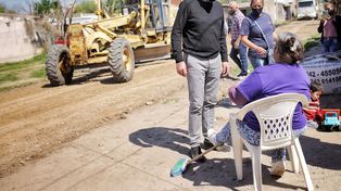 Avanzan las obras en barrio Pompeya tras décadas de olvido