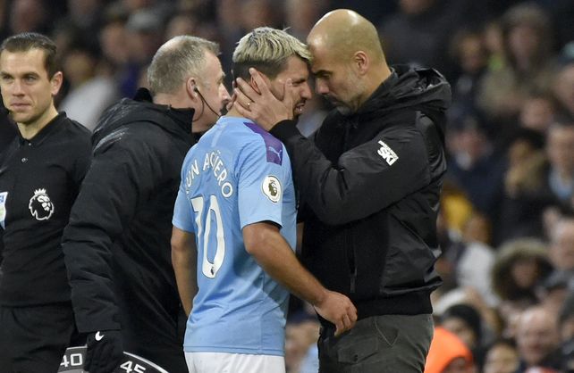 Se lesionó Agüero y no hay precisiones de los tiempos de recuperación