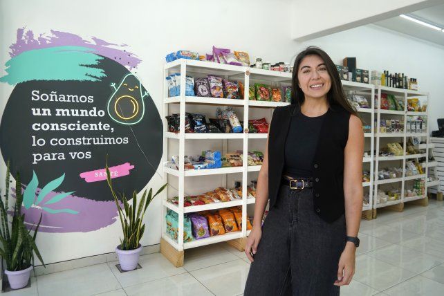 Antonela Di Gregorio creó la tienda de alimentos reales
