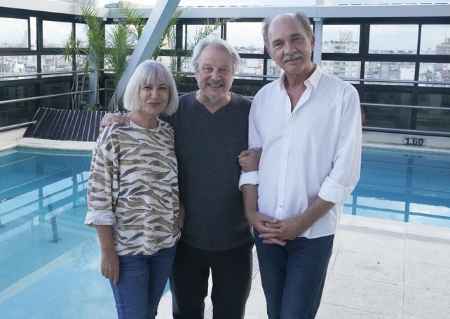 Mercedes Morán, Jorge Marrale y Darío Grandinetti.