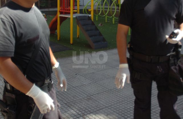 Imagen de los controles policiales durante el aislamiento obligatorio.